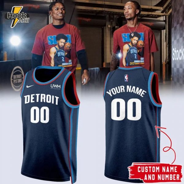 Detroit Pistons 2025-26 City Edition Basketball Jersey