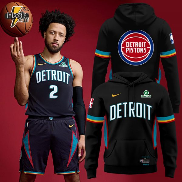 Detroit Pistons New 2025-26 City Edition Hoodie