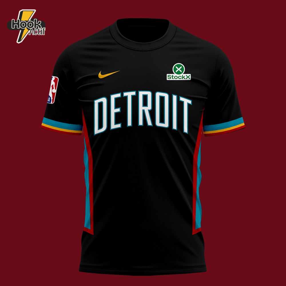 Detroit Pistons New 2025-26 City Edition Shirt Detroit Pistons New 2025-26 City Edition Shirt