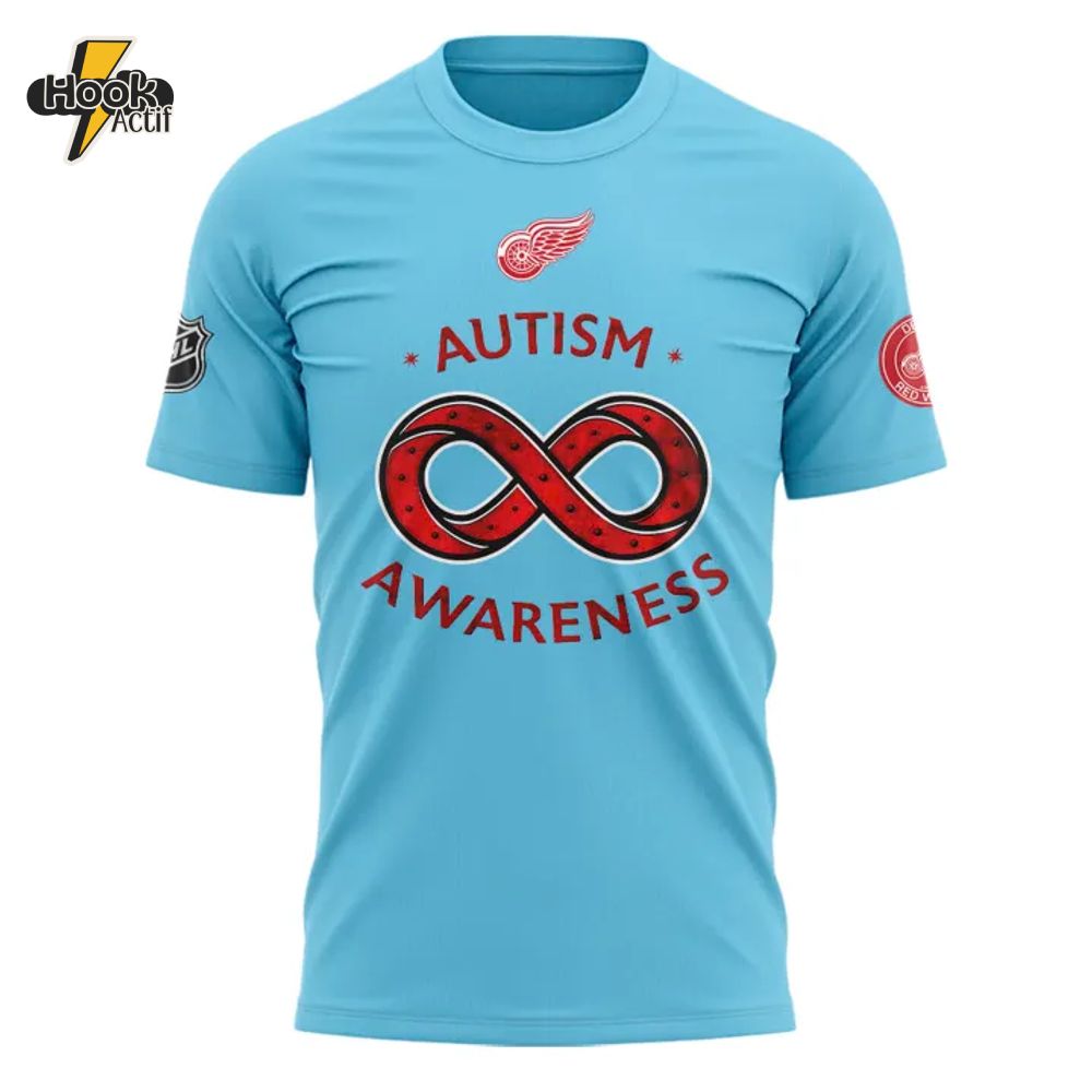 Detroit Red Wings NHL x Autism Awareness 2025 Shirt Detroit Red Wings NHL x Autism Awareness 2025 Shirt