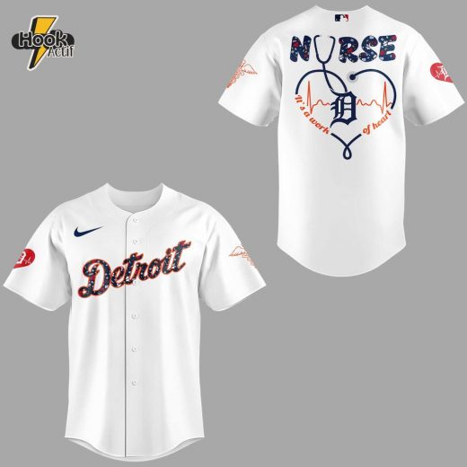 Detroit Tigers MLB x Nurses Night 2025 Jersey