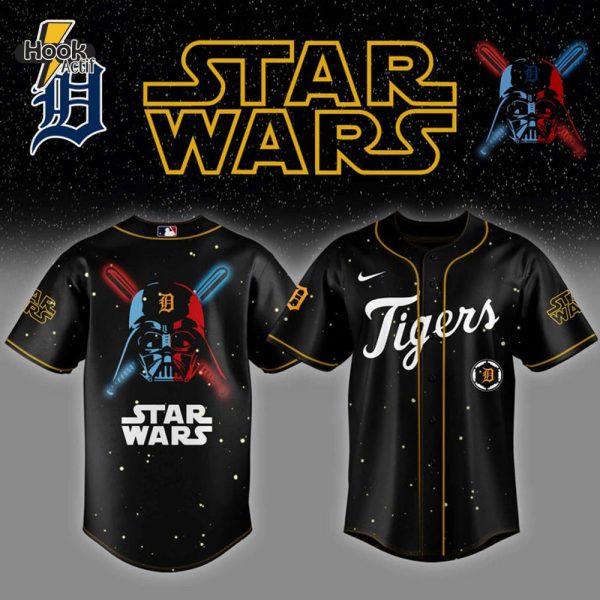 Detroit Tigers MLB x StarWars Combo Baseball Jersey Cap Editions Limited 2025