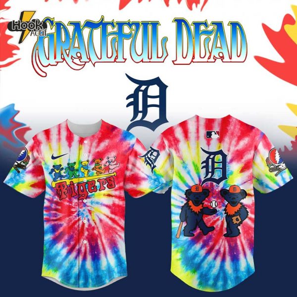 Detroit Tigers x Grateful Dead Jersey Limited Edition