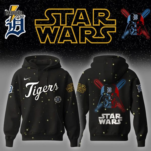 Detroit Tigers x Stars Wars Night Combo Hoodie Jogger Cap Editions Limited