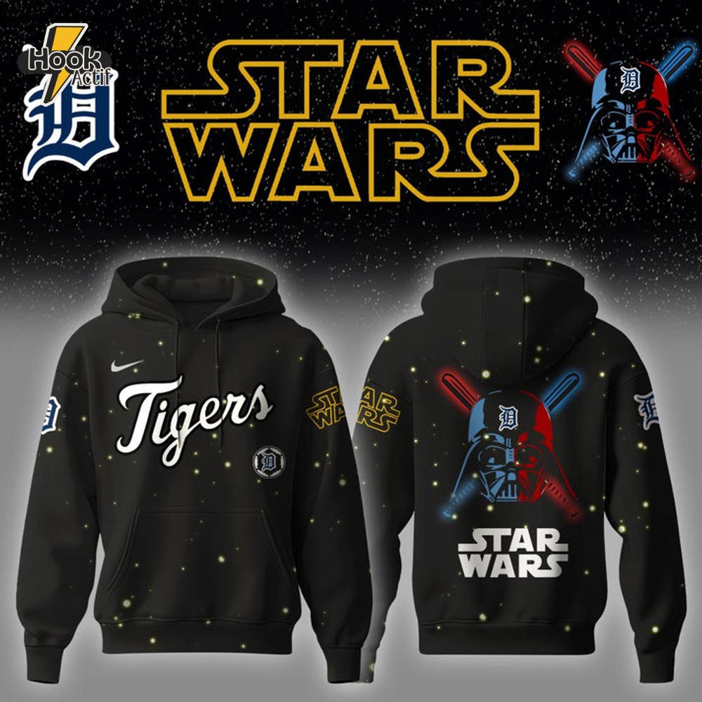 Detroit Tigers x Stars Wars Night Combo Hoodie Jogger Cap Editions Limited Detroit Tigers x Stars Wars Night Combo Hoodie Jogger Cap Editions Limited