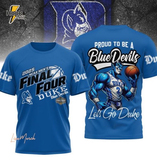 Duke Blue Devils Final Four 2025 NCAA Basketball Fan T-Shirt