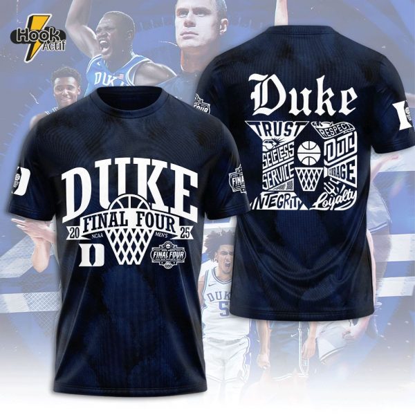 Duke Blue Devils Men’s Basketball 3D Tshirt