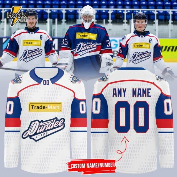 Dundee Stars New Hockey Jersey Custom Name Number
