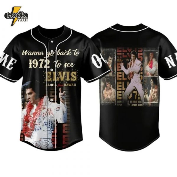Elvis Presley 3D Baseball Jersey Limited Edition