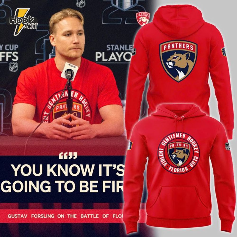 Florida Panthers Violent Gentlemen Hockey Club Hoodie Florida Panthers Violent Gentlemen Hockey Club Hoodie