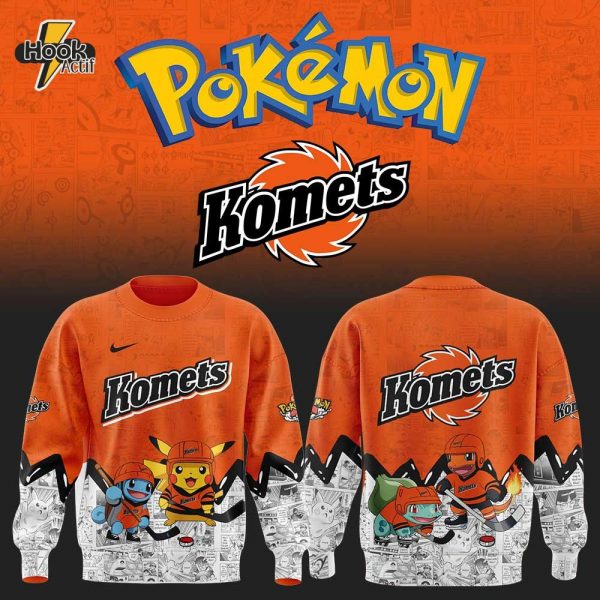 Fort Wayne Komets x Pokémon New Sweatshirt