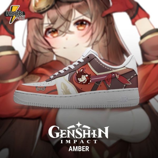 Genshin Impact Amber Force 1 Sneaker