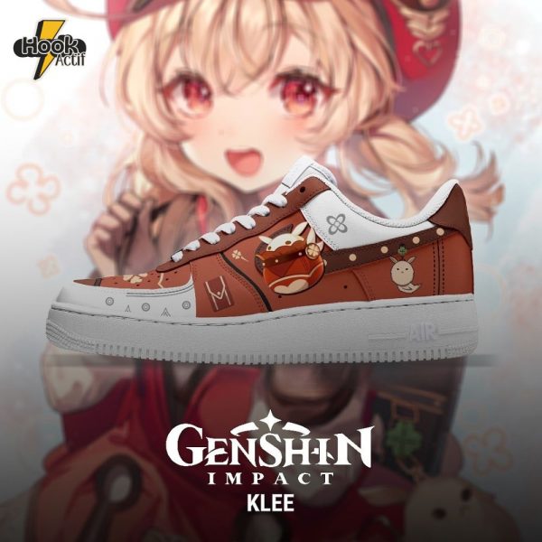 Genshin Impact Klee Force 1 Sneaker