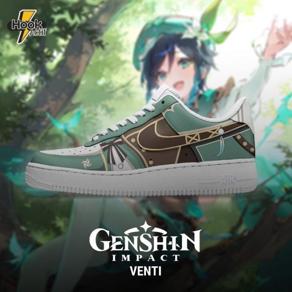 Genshin Impact Venti Force 1 Sneaker