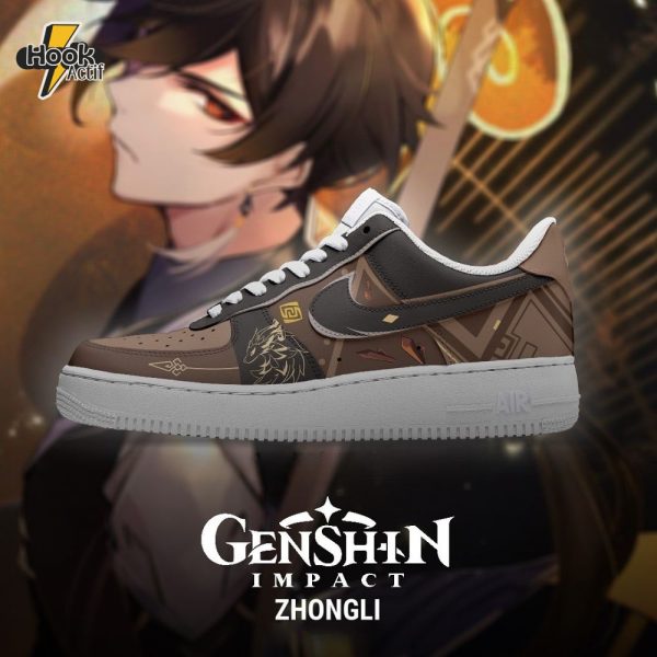 Genshin Impact Zhongli Force 1 Sneaker