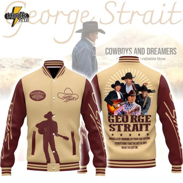 George Strait Baseball Jacket Limited Edition