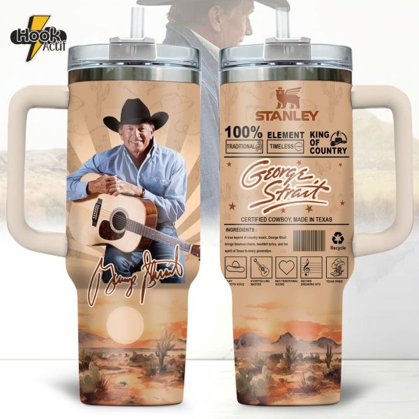 George Strait King Of Country 2025 Stanley Tumbler