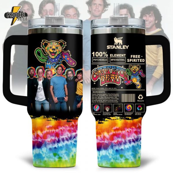 Grateful Dead Band Free-Spirited Stanley Tumbler