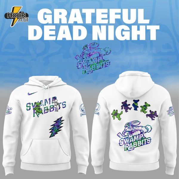 Greenville Swamp Rabbits Grateful Dead Night Hoodie Cap Jogger