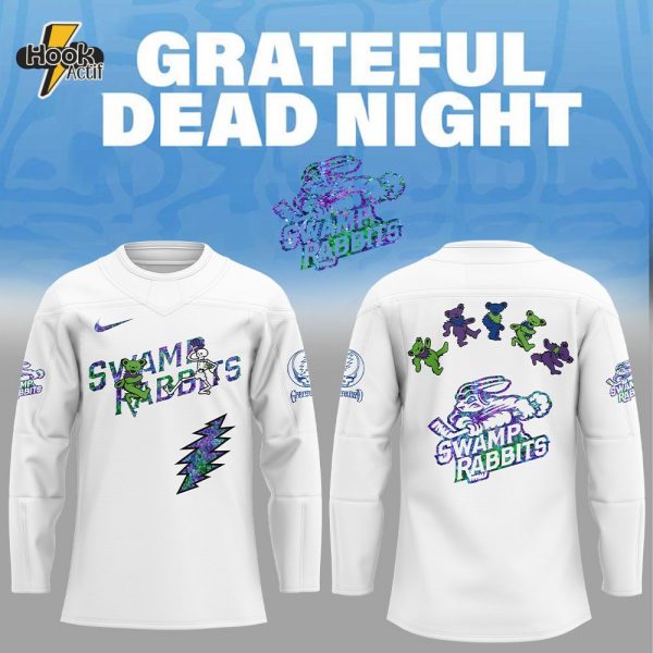 Greenville Swamp Rabbits Grateful Dead Night Jersey Cap Jogger