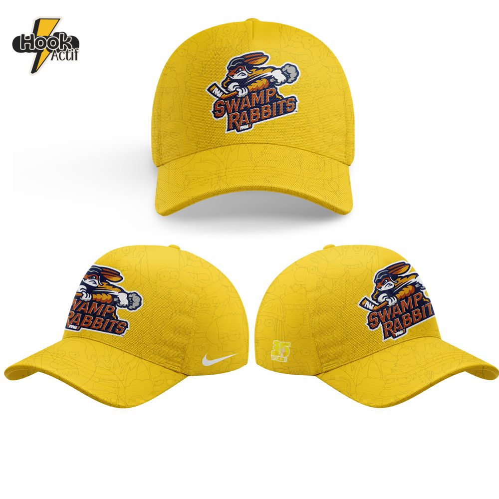 Greenville Swamp Rabbits x The Simpsons 35th Anniversary Hoodie Limited Edition Greenville Swamp Rabbits x The Simpsons 35th Anniversary Hoodie Limited Edition
