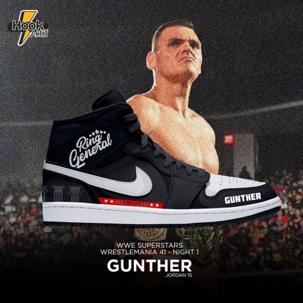 Gunther WWE Superstars WrestleMania 41 Night Nike Jordan 1