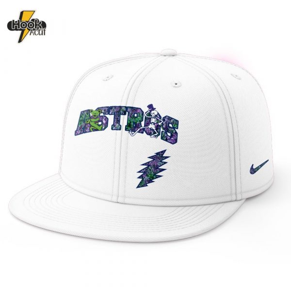 Houston Astros MLB x Grateful Dead Night Snapback 2025