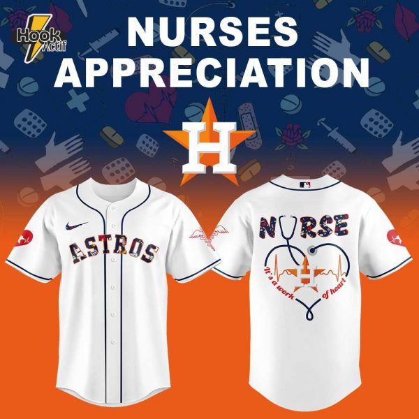 Houston Astros MLB x Nurses Night 2025 Jersey