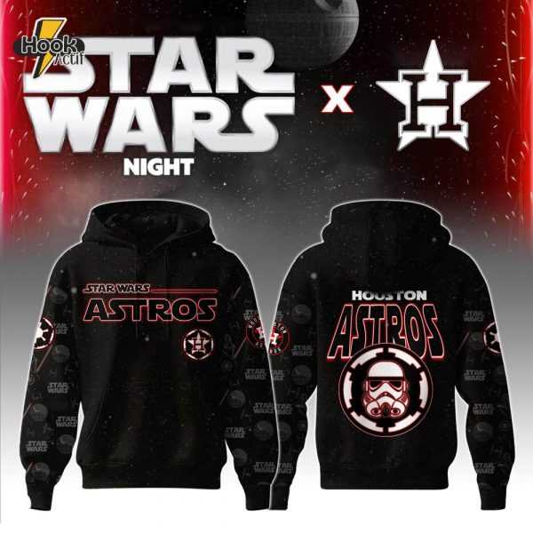 Houston Astros MLB x Star War Night Special Edition Hoodie 2025