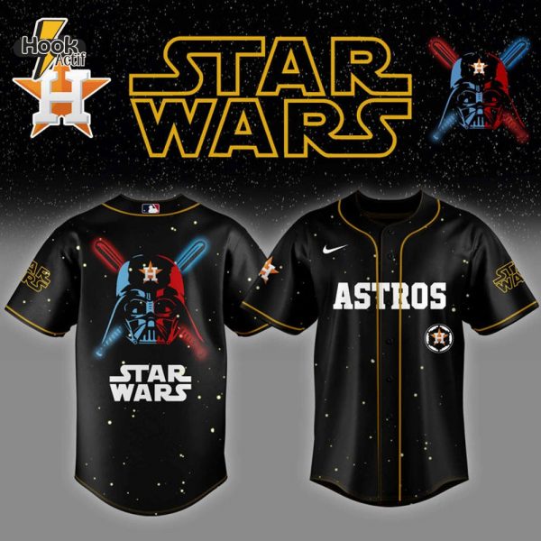 Houston Astros MLB x StarWars Combo Baseball Jersey Cap Editions Limited 2025