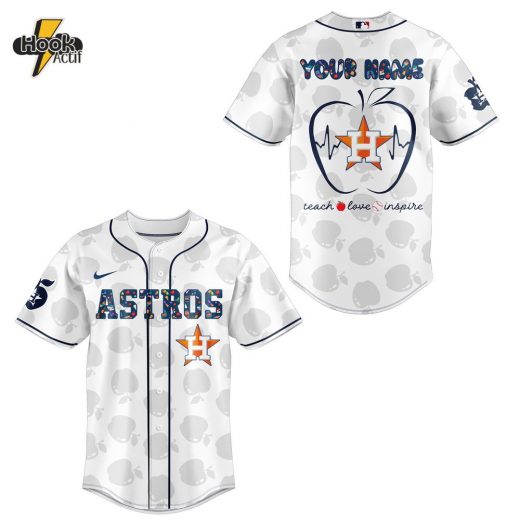Houston Astros Teacher Night Baseball Jersey