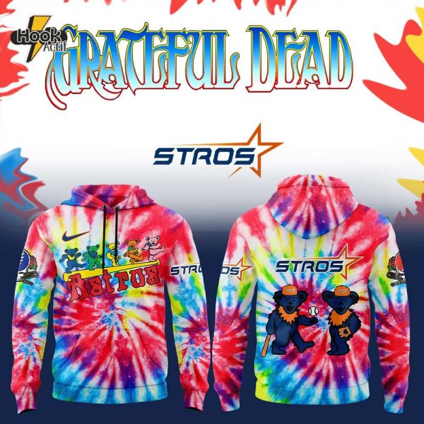 Houston Astros x Grateful Dead Hoodie Limited Edition