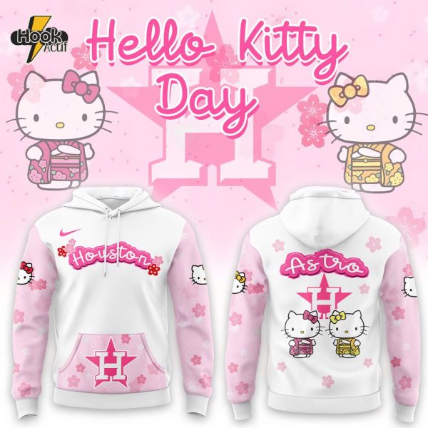 Houston Astros x Hello Kitty 2025 Combo Limited Edition Hoodie Jogger Cap