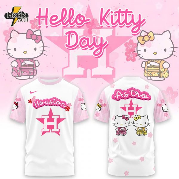 Houston Astros x Hello Kitty 2025 Combo Tshirt Cap Jogger