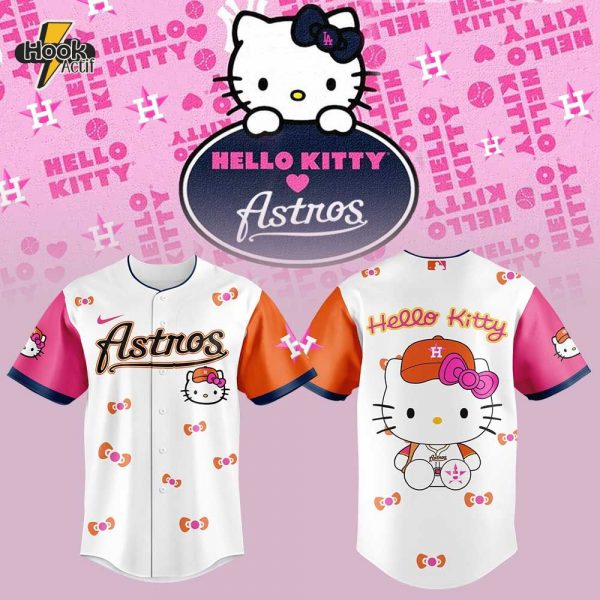 Houston Astros x Hello Kitty New Baseball Jersey