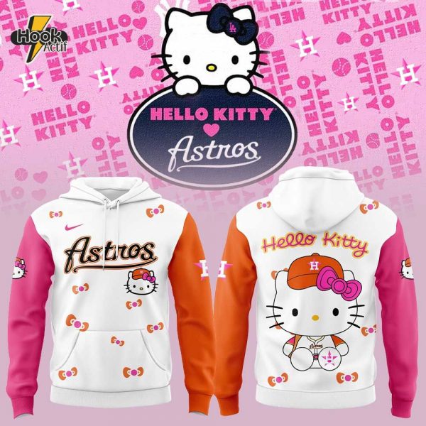 Houston Astros x Hello Kitty New Hoodie