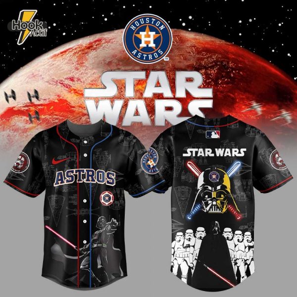Houston Astros x Star War Uniform Baseball Jersey