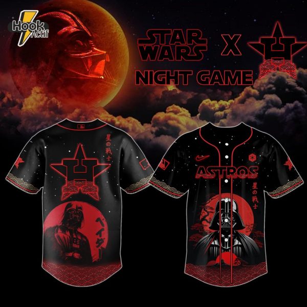 Houston Astros x Star Wars Night Game Limited Edition Baseball Jersey