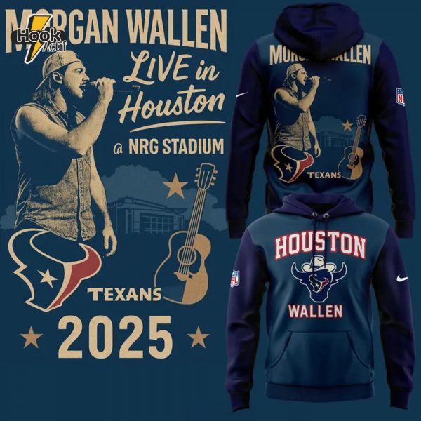 Houston Texans x Morgan Wallen 2025 Limited Edition Hoodie