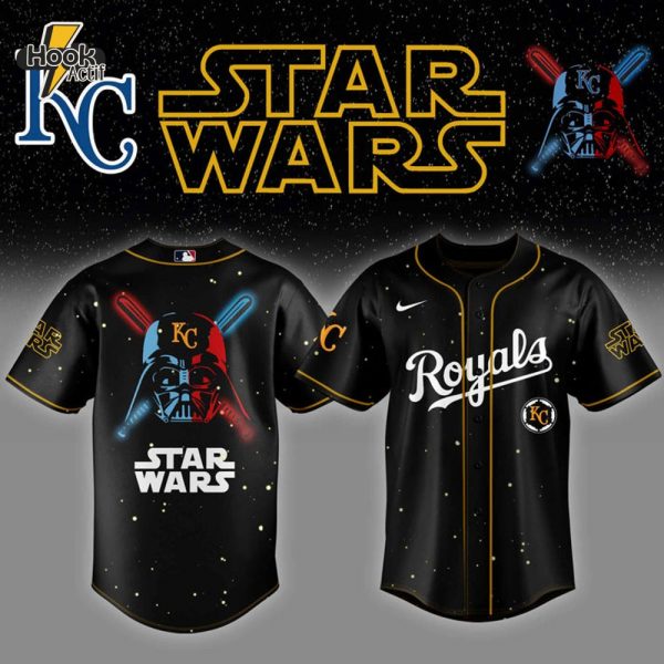 Kansas City Royals MLB x StarWars Combo Baseball Jersey Cap Editions Limited 2025