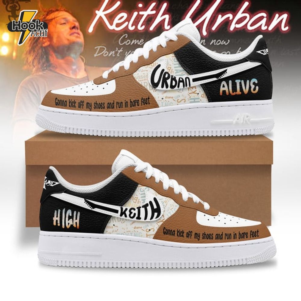 Keith Urban High and Alive World Tour 2025 Nike Air Force 1 Keith Urban High and Alive World Tour 2025 Nike Air Force 1