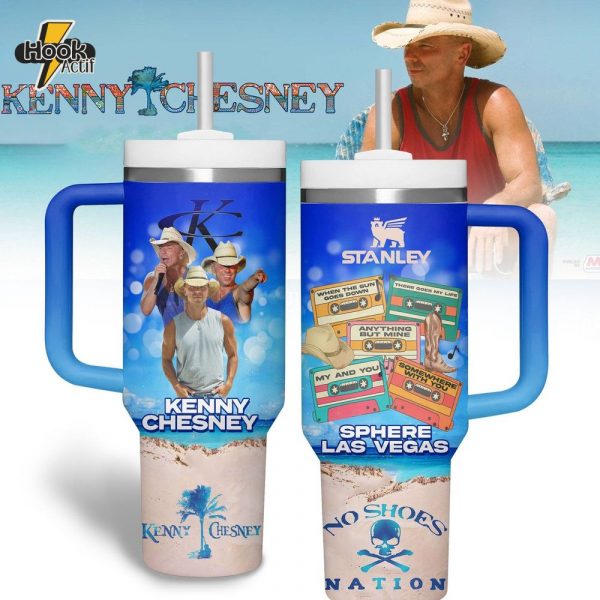 Kenny Chesney No Shoes Nation Sphere Las Vegas 2025 Stanley Tumbler