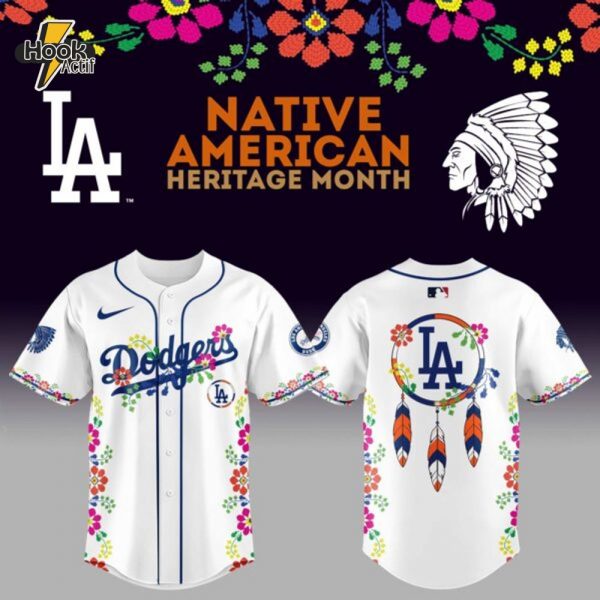 LA Dodgers x Native American Heritage Night 2025 Baseball Jersey Limited Edition