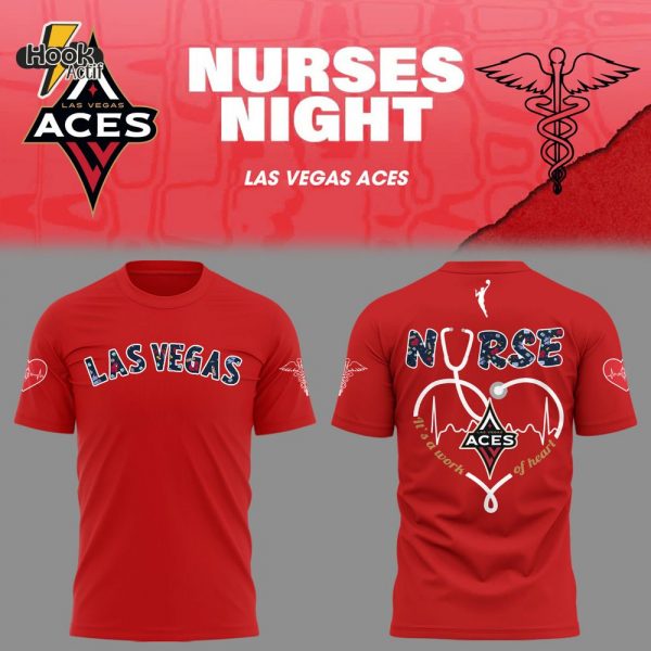 Las Vegas Aces WNBA x Nurses Night Shirt 2025