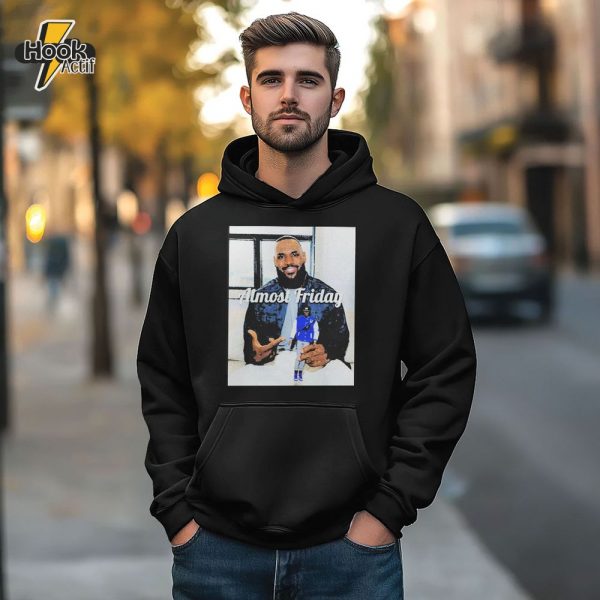 Lebron James LeBarbie Almost Friday Premium Hoodie
