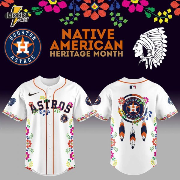 Limited Edition Astros x Native American Heritage Night 2025 Baseball Jersey