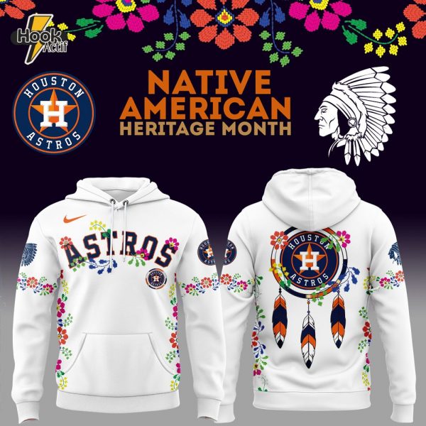 Limited Edition Astros x Native American Heritage Night 2025 Hoodie