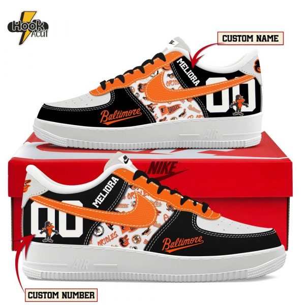 Limited Edition Baltimore Orioles New AF1 SNEAKER