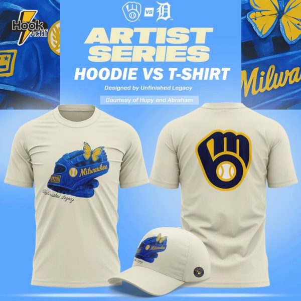 Limited Edition Brewers x Artist Series TShirt Cap 2025