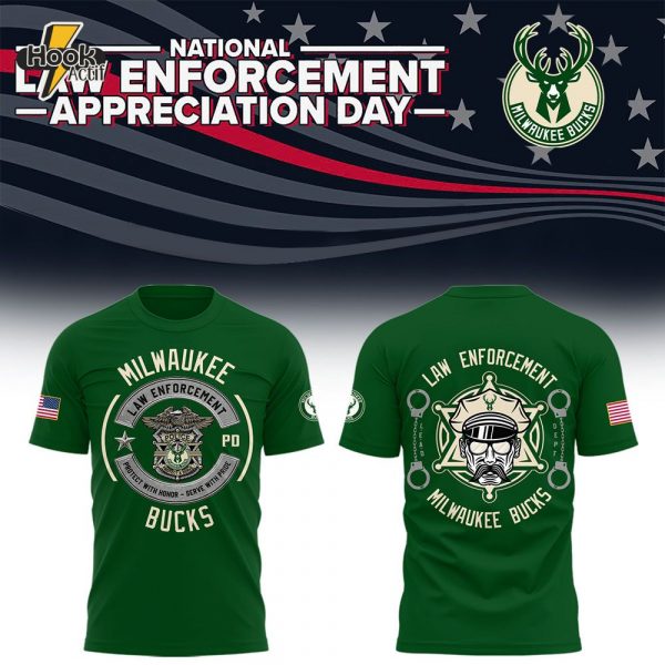 Limited Edition Bucks x Low Enforcement Appreciation Day 2025 Combo Tshirt Jogger Cap